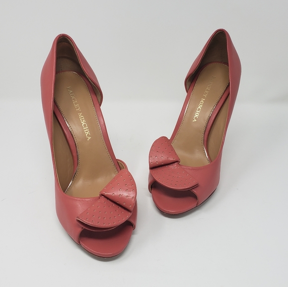 Badgley Mischka Shoes - Badgley Mischka Coral Whimsical Stiletto Heels
